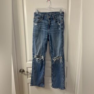 American Eagle Stretch Curvy Straight Jean